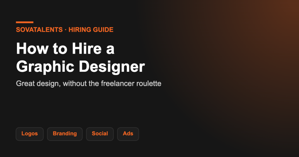 How to hire a Filipino graphic designer — SOVATalents