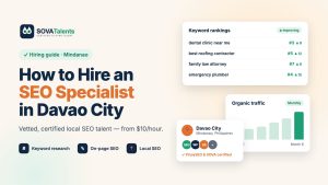 How to hire an SEO specialist in Davao City – SOVATalents hiring guide